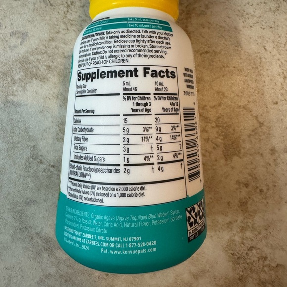 NIB Zarbees Kids Disgestive Care Support Probiotic and Soothing Chest Rub - Picture 3 of 12